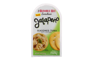 Bumble Bee Sensations Jalapeno Seasoned Tuna with Crackers