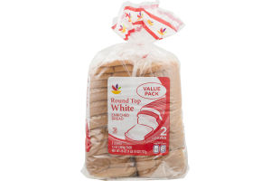 Ahold Round Top White Enriched Bread Value Pack - 2 CT