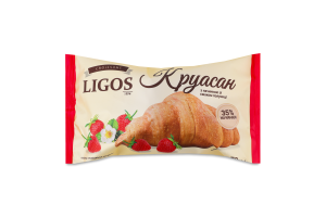 Круасан з начинкою зі смаком полуниці, ТМ "LIGOS" 70г