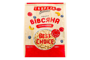 Крупа овсяная плющенная Bellissimo Trapeza м/у 500г