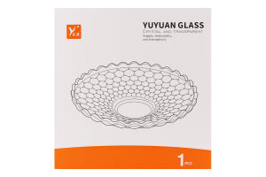 Блюдо скло 23,5см