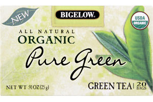 Bigelow All Natural Organic Pure Green Tea Bags
