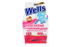Пятновыводитель кислородный Classic Wells Natural 900г