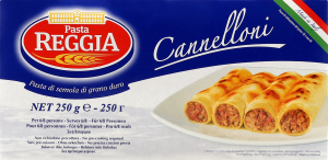 Изделия макаронные из твердых сортов пшеницы Cannelloni Pasta Reggia к/у 250г