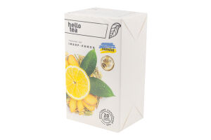 Чай трав'яний Імбир-лимон Hello Tea к/у 20шт
