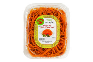 Морква по-корейськи гостра ПП Діана-М п/у 200г