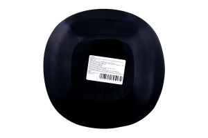 ТАРІЛКА ДЕС БЛЕК КАРІНА 19СМ КВАДР 1ШТ 24ШТ ЛЮМІНА