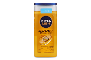 Гель д/душа Nivea MenBoost д/обл/тіла/волосся 3в1