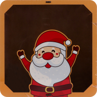 Коробка д/цукерок квадратна 20*6см в асортименті Цицак