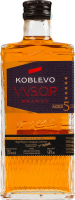 Бренді 250мл 40% 5 зірок VVSOP Koblevo пл