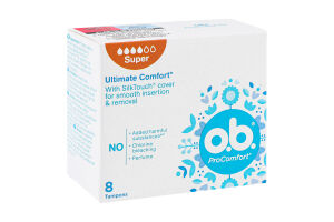 Тампони o.b. ProComfort Super В*