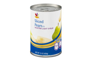Ahold Sliced Pears In Extra Light Syrup