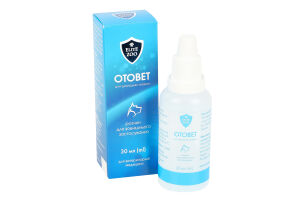 Лосьйон вушний Отовет д/собак та кішок 30мл Еліт зоо