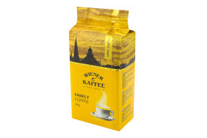 Кофе натуральный жареный молотый Lvivska family coffee Wiener Kaffee в/у 250г