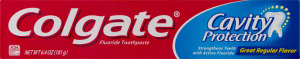 Colgate Cavity Protection Fluoride Toothpaste Regular Flavor