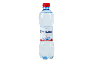 Вода минеральная сильногазированная лечебно-столовая Куяльник п/бут 0.5л