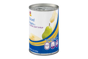 Ahold Sliced Pears In Extra Light Syrup