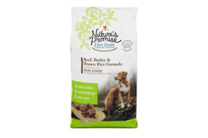 Nature's Promise Dog Food Beef, Barley & Brown Rice