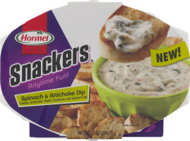 Hormel Snackers Spinach & Artichoke Dip