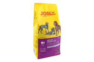 Корм сухий повнораціонний для дорослих собак Sensitive JosiDog м/у 2.7кг