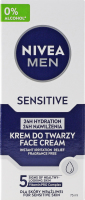 Крем для чувствительной кожи увлажняющий Nivea Men 75мл