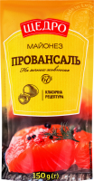 Майонез 67% на яєчних жовтках Провансаль Щедро д/п 150г