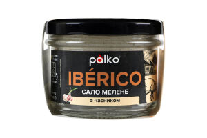 Сало молотое с чесноком Iberico Palko с/б 160г
