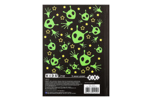 Блокнот Кідс Лайн А6 клітинка 64аркуші Зібі