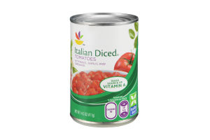 Ahold Basil, Garlic and Oregano Italian Diced Tomatoes