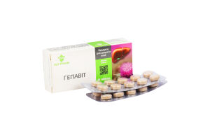 Добавка дієтична Гепавіт 40таблеток Еліт-фарм