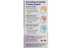 Nature's Way Ginkgold Max 120mg - 60 CT