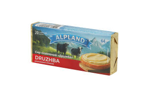 Сир плавлений 20% Дружба Alpland м/у 64г