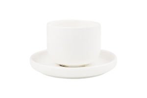 Чашка з блюдцем порцеляна 100мл №KYYW687 Greenwich Products Co. Limited 1шт