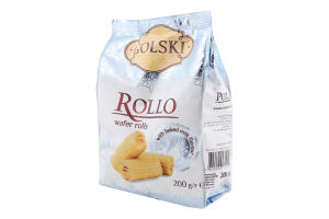 Рулетики Golski Ролло вафельні смак пряж молок В*