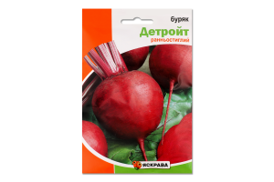 Насіння Буряк столовий Детройт пакет гігант 20г Яскрава