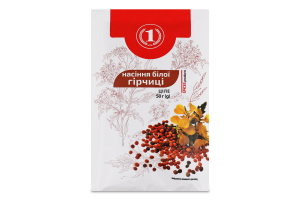 Горчица в зернах целая ТМ "1" м/у 50г