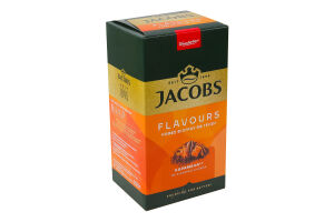 Кава натуральна смажена мелена зі смаком карамелі Flavours Jacobs к/у 250г