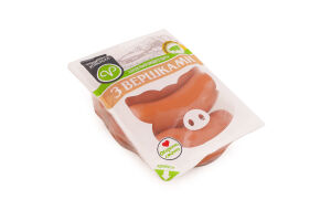 Сардельки вареные из мяса птицы Со сливками Родинна ковбаска в/с кг