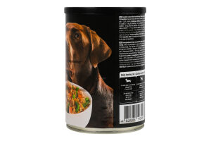 Корм консервированный полнорационный для взрослых собак Мясо курицы с овощами Original Carnie ж/б 400г