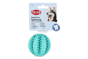 Іграшка для собак d7см №3289 М'яч бейсбольний з ароматом м'яти Denta Fun Trixie 1шт