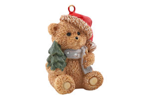Підвіска новорічна Ведмідь 4*5см в асортименті ALX630640
