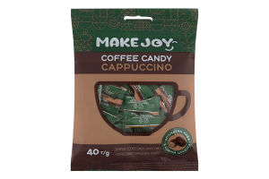 Конфеты Coffee candy cappuccino Make Joy м/у 40г
