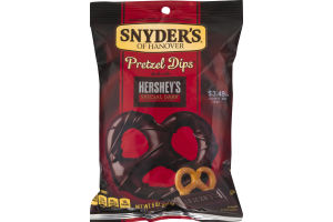 Snyder's of Hanover Pretzel Dips Made with Hershey's Special Dark Chocolate
