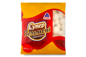Пельмені заморожені зі свининою та яловичиною Супер Рудь м/у 800г