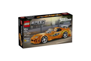 Конструктор для детей от 10лет №77260 Fast&Furious Toyota Supra MK4 Speed champions Lego 292эл