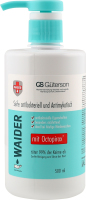 Мило рідке Протигрибкова дія антибактеріальне 500мл з дозатором Waider