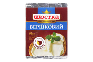 Сир плавлений 38% Вершковий Шостка м/у 70г