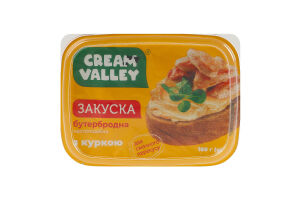 Закуска бутербродна пастоподібна З куркою Cream Valley п/у 160г