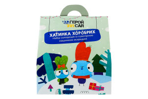 Набор кондитерский с сувенирной машинкой внутри Домик храбрых Konti к/у 0.219кг