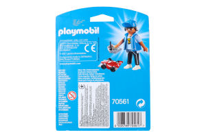 Конструктор для детей от 4лет №70561 Мальчик с автомобилем Playmo-Friends Playmobil 1шт